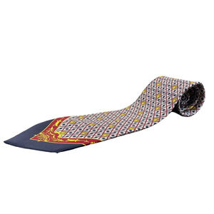 Vintage Gianni Versace Medusa Print Silk Tie